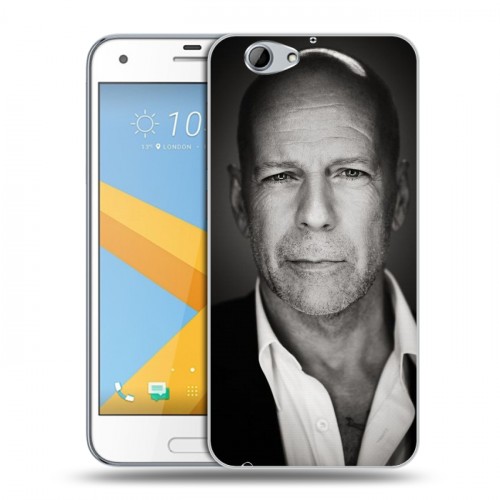 Дизайнерский силиконовый чехол для HTC One A9S Bruce willis