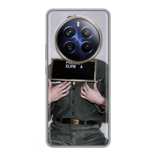 Дизайнерский силиконовый чехол для Realme 12 Plus 5G Элвис Пресли