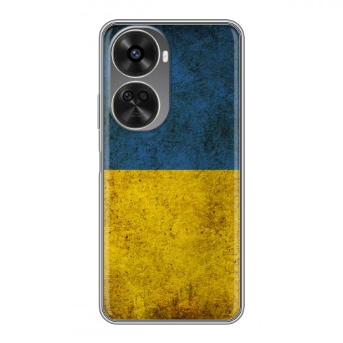 Дизайнерский силиконовый чехол для Huawei Nova 11 SE флаг Украины