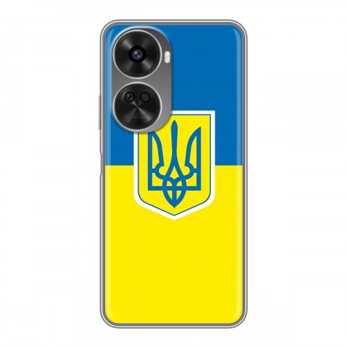 Дизайнерский силиконовый чехол для Huawei Nova 11 SE Флаг Украины