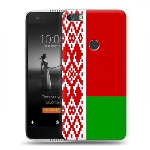 Дизайнерский силиконовый чехол для Alcatel Idol 5S Флаг Белоруссии