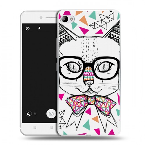 Дизайнерский пластиковый чехол для Lenovo S90 Ацтекские иллюстрации