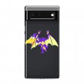 Полупрозрачный дизайнерский силиконовый чехол для Google Pixel 6 Прозрачные Драконы
