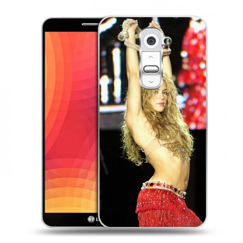 Дизайнерский пластиковый чехол для LG Optimus G2 Shakira