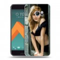 Дизайнерский пластиковый чехол для HTC 10 Эмма Уотсон