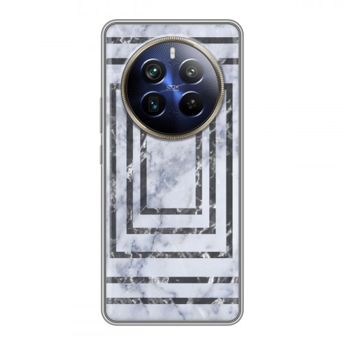Дизайнерский силиконовый чехол для Realme 12 Plus 5G Геометрический мрамор
