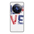 Дизайнерский силиконовый чехол для Realme 12 Plus 5G British love
