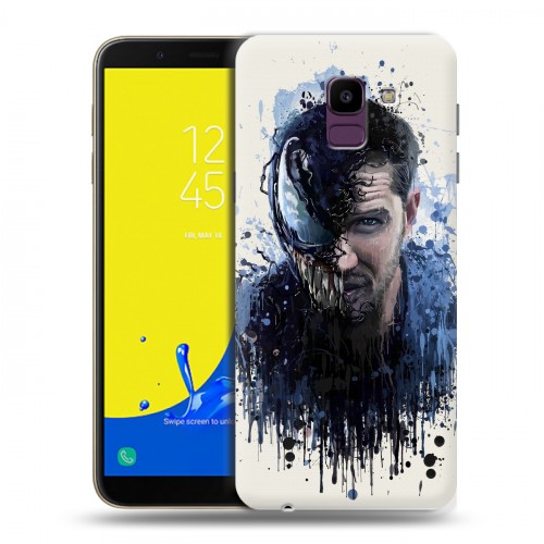 Дизайнерский пластиковый чехол для Samsung Galaxy J6 Веном (2018)