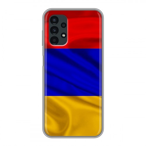 Дизайнерский силиконовый чехол для Samsung Galaxy A13 4G Флаг Армении