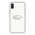 Дизайнерский силиконовый чехол для Iphone x10 Коты