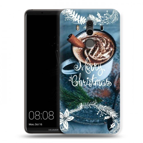 Дизайнерский пластиковый чехол для Huawei Mate 10 Pro Christmas 2020