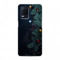 Дизайнерский силиконовый с усиленными углами чехол для Realme Narzo 30 5G Christmas 2020