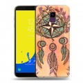 Дизайнерский пластиковый чехол для Samsung Galaxy J6 Компасы индейцев