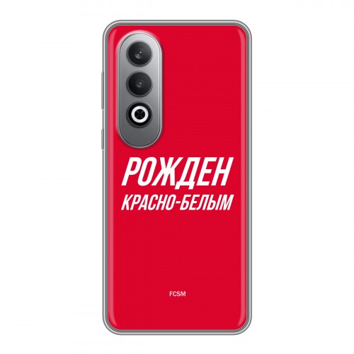 Дизайнерский силиконовый чехол для OnePlus Nord CE4 Red White Fans