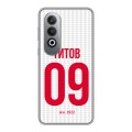 Дизайнерский силиконовый чехол для OnePlus Nord CE4 Red White Fans