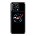 Дизайнерский силиконовый чехол для Xiaomi Redmi K70 5G NASA