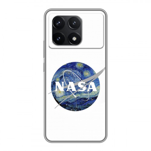 Дизайнерский силиконовый чехол для Xiaomi Redmi K70 5G NASA