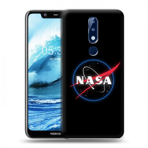 Дизайнерский пластиковый чехол для Nokia 5.1 Plus NASA