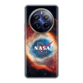 Дизайнерский силиконовый чехол для Realme 12 Plus 5G NASA