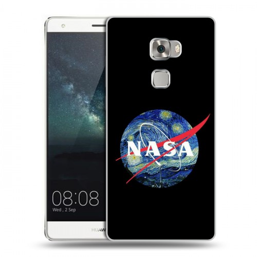 Дизайнерский пластиковый чехол для Huawei Mate S NASA