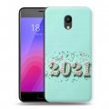 Дизайнерский пластиковый чехол для Meizu M6 Happy 2021