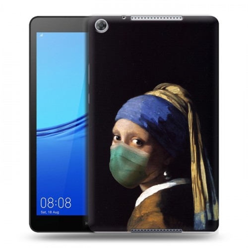 Дизайнерский силиконовый чехол для Huawei MediaPad M5 lite 8 Коронавирус