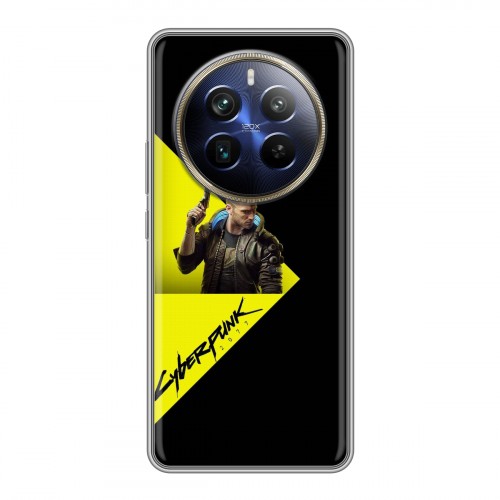 Дизайнерский силиконовый чехол для Realme 12 Plus 5G Cyberpunk 2077