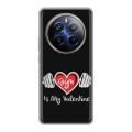 Дизайнерский силиконовый чехол для Realme 12 Plus 5G День Святого Валентина