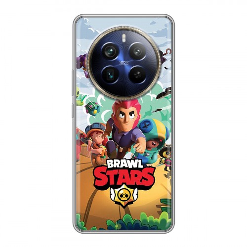 Дизайнерский силиконовый чехол для Realme 12 Plus 5G Brawl Stars