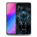 Дизайнерский пластиковый чехол для Vivo V15 Темный леопард