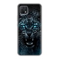 Дизайнерский силиконовый чехол для OPPO A15 Темный леопард