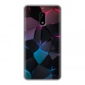 Дизайнерский пластиковый чехол для Nokia 6 Геометрия неона