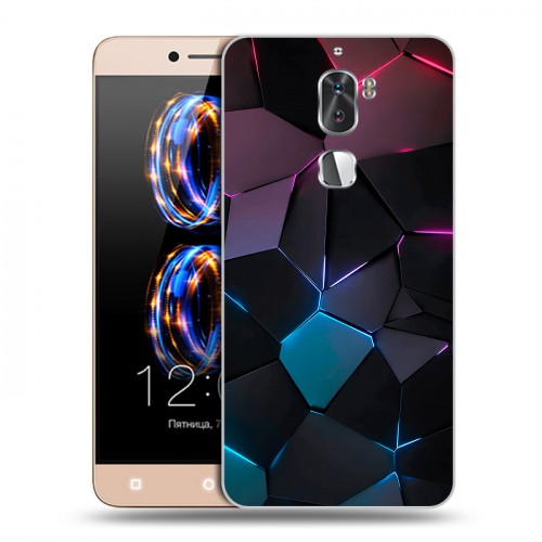 Дизайнерский пластиковый чехол для LeRee Le3 Геометрия неона