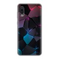Дизайнерский силиконовый чехол для Samsung Galaxy A02 Геометрия неона