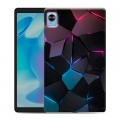 Дизайнерский силиконовый чехол для Realme Pad Mini Геометрия неона