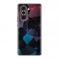 Дизайнерский силиконовый с усиленными углами чехол для Huawei Nova 10 Геометрия неона