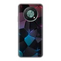 Дизайнерский силиконовый чехол для Huawei Nova Y90 Геометрия неона