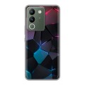 Дизайнерский силиконовый чехол для Vivo V29e Геометрия неона