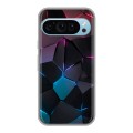 Дизайнерский силиконовый чехол для Google Pixel 9 Геометрия неона