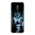 Дизайнерский силиконовый чехол для Nokia 230 Лесной волк