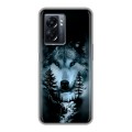 Дизайнерский силиконовый чехол для OPPO A57 5G Лесной волк
