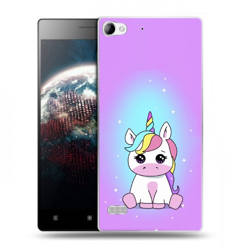 Дизайнерский пластиковый чехол для Lenovo Vibe X2 Единорог