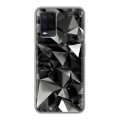 Дизайнерский силиконовый чехол для OPPO A54 Черные кристаллы