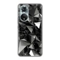Дизайнерский силиконовый чехол для Huawei Honor 50 Черные кристаллы