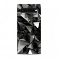 Дизайнерский силиконовый чехол для Google Pixel 6 Черные кристаллы