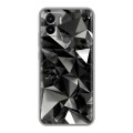 Дизайнерский силиконовый чехол для Xiaomi Redmi A1 Plus Черные кристаллы