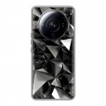 Дизайнерский силиконовый чехол для Xiaomi 12S Ultra Черные кристаллы