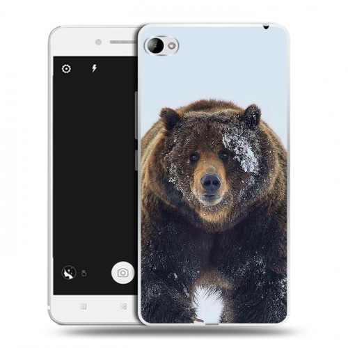 Дизайнерский пластиковый чехол для Lenovo S90 Медведь