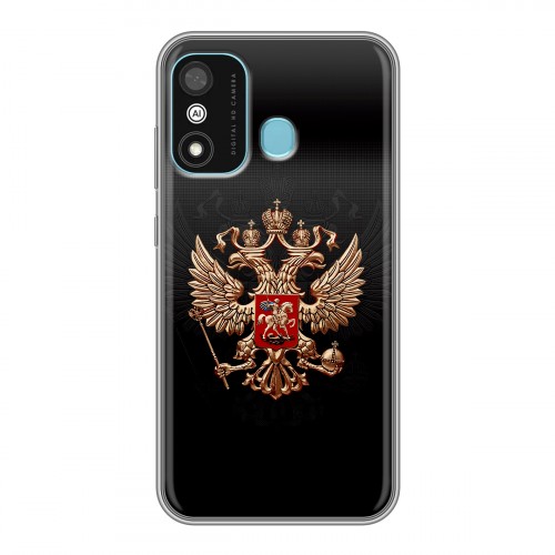 Дизайнерский силиконовый чехол для Itel A27 Герб России