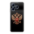 Дизайнерский силиконовый чехол для Realme C63 Герб России